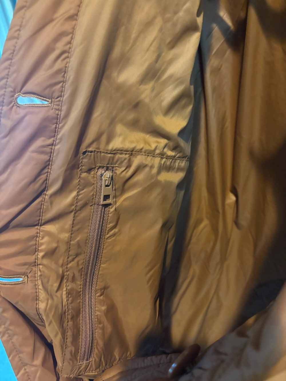 Madewell Quilted Button-Front Jacket.  NWOT size L - Picture 5 of 9